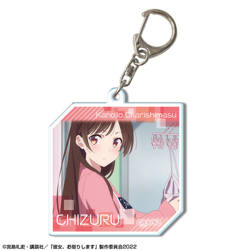 『彼女、お借りします』アクリルキーホルダー Ver.2 デザイン01(水原千鶴/A)【202507再販】